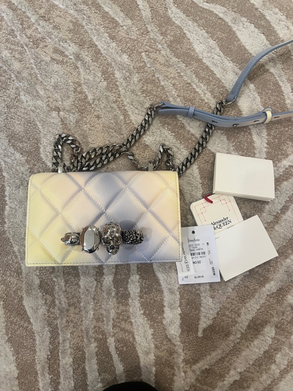 Gorgeous ALEXANDER MCQUEEN bag!